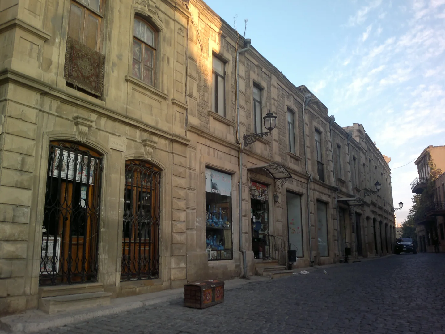 House exterior in Icheri Sheher in Baku