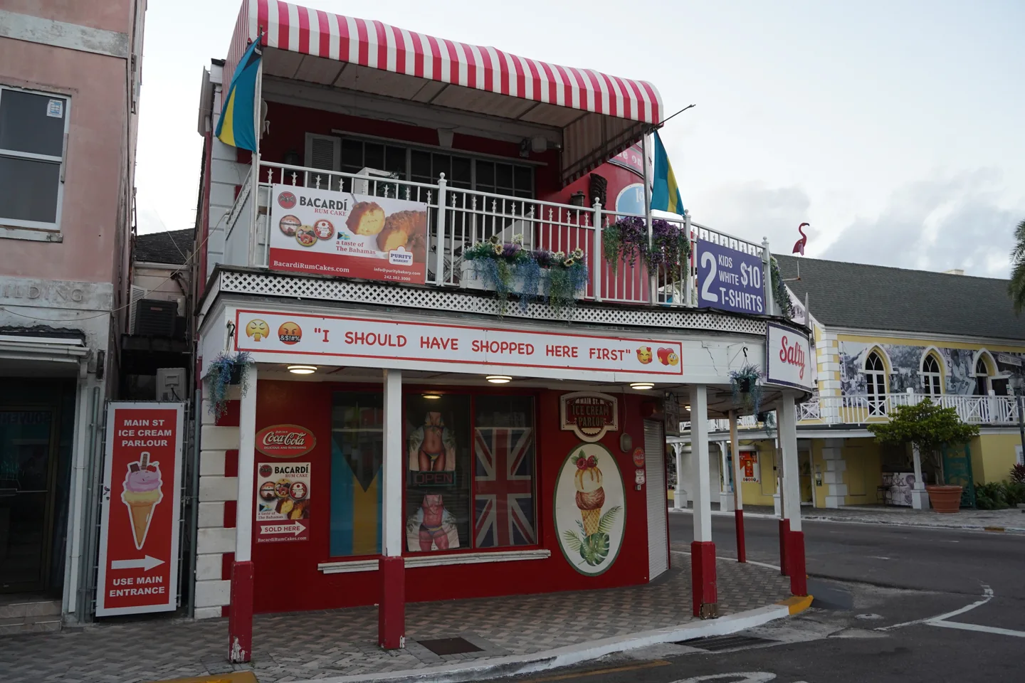 Bay Street in downtown Nassau