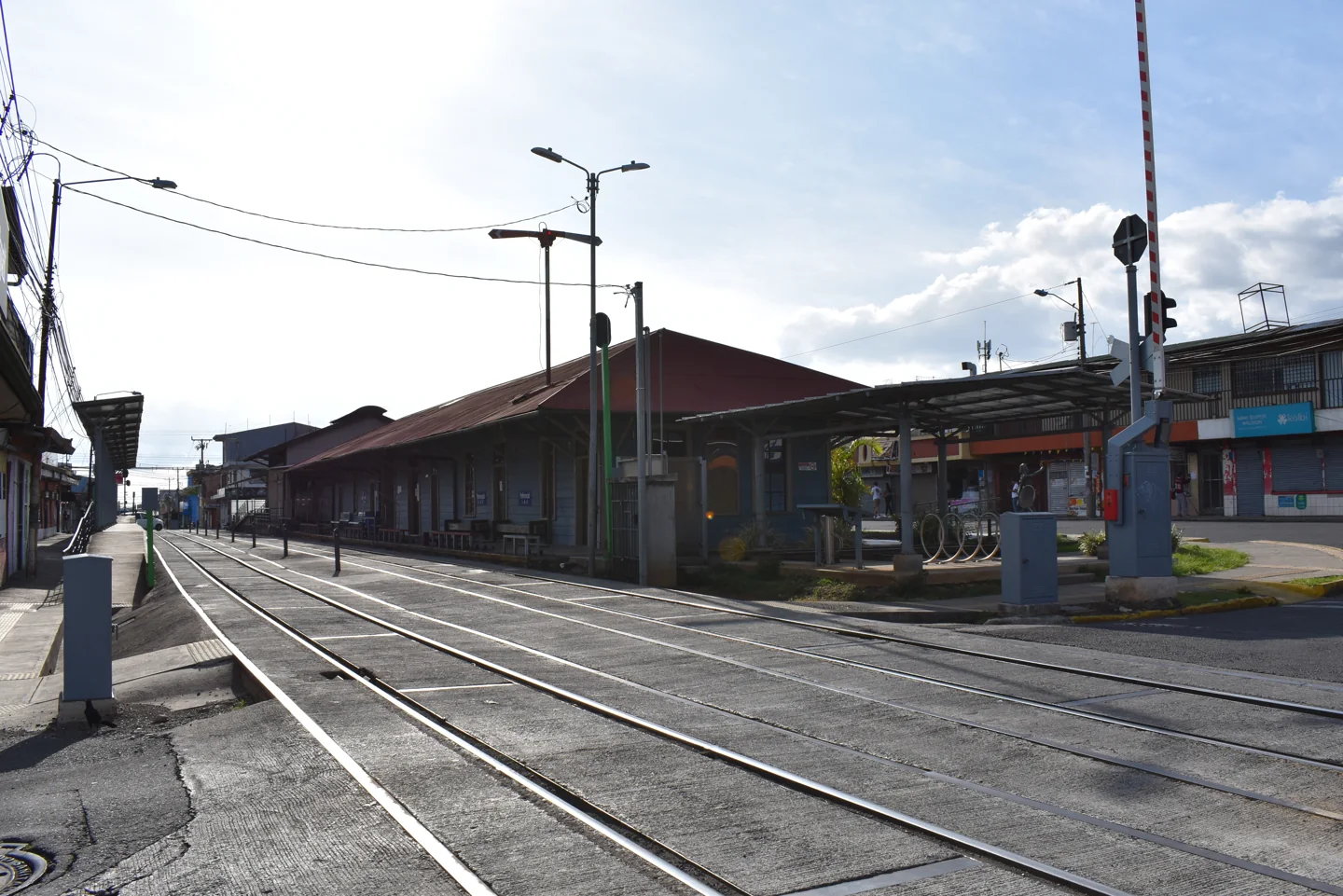 Heredia railway station in Costa Rica