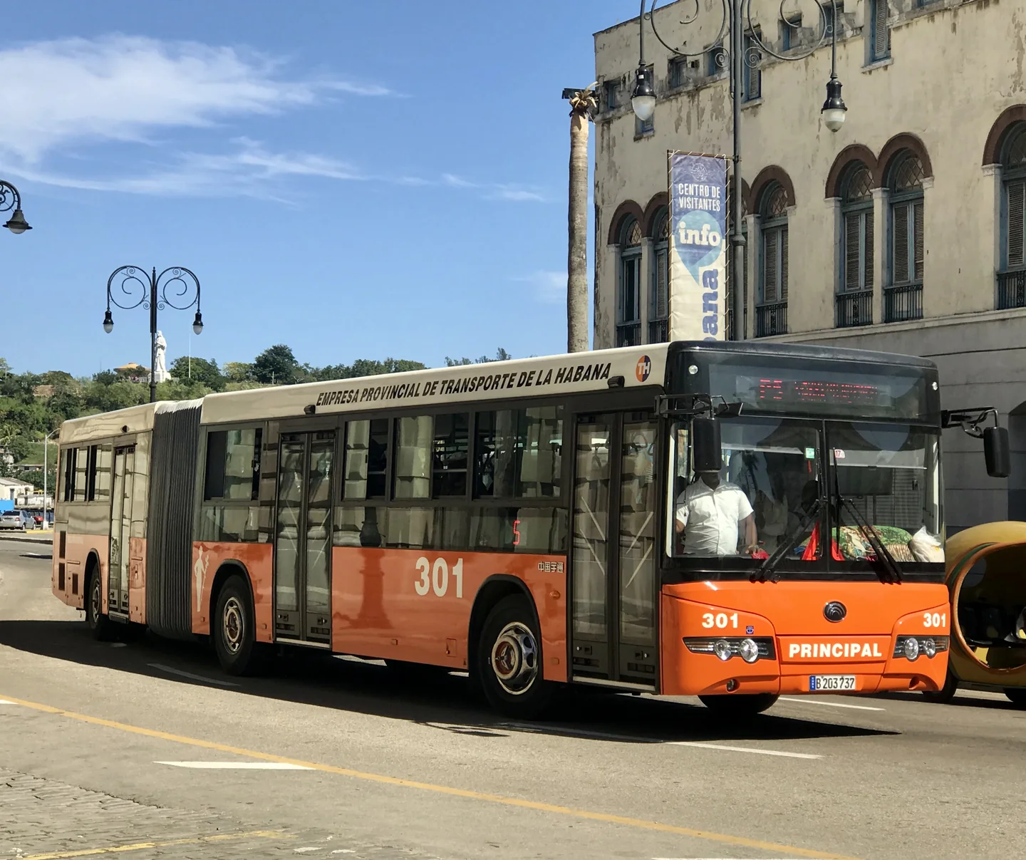 Havana P5 city bus in Cuba