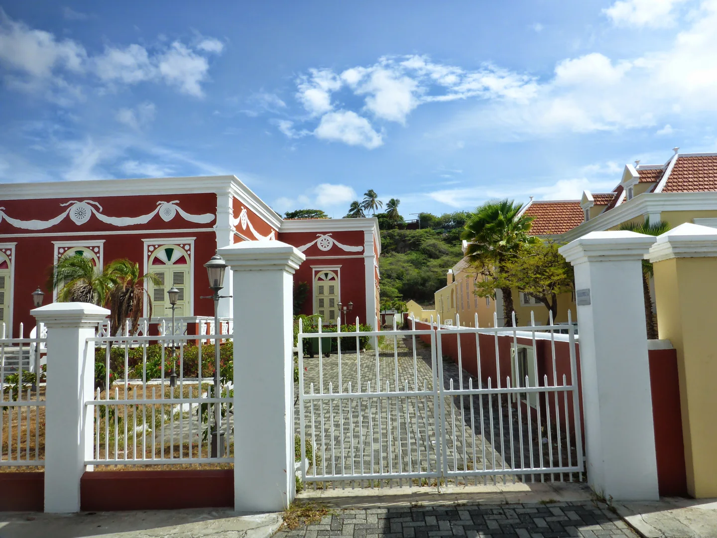 Buildings in the Scharloo neighbourhood of Willemstad
