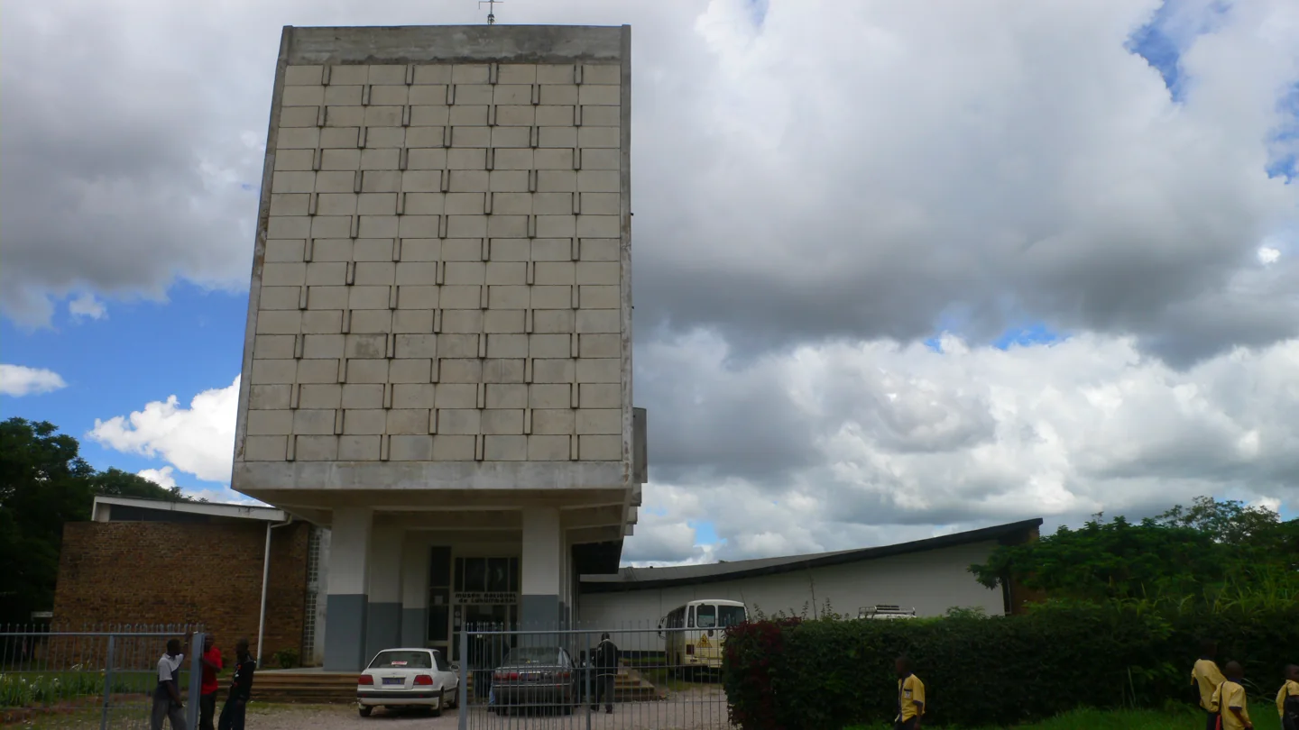 The exterior of the National Museum of Lubumbashi
