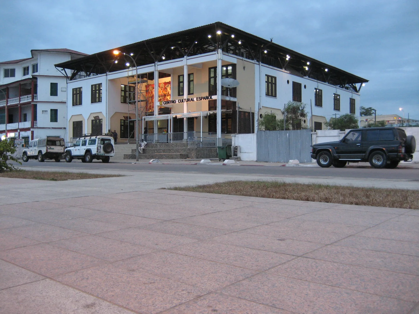 Spanish Cultural Centre building in Bata