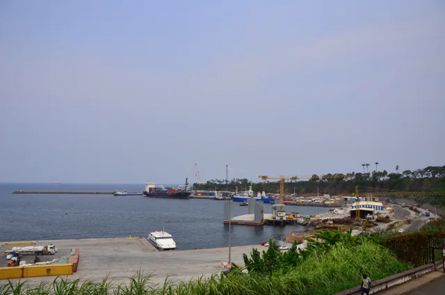 Historical city and waterfront view in Malabo, Equatorial Guinea