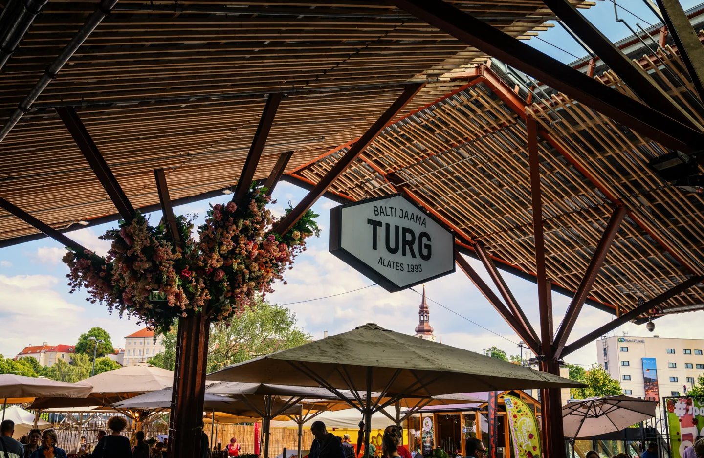 Baltic Station Market in Tallinn